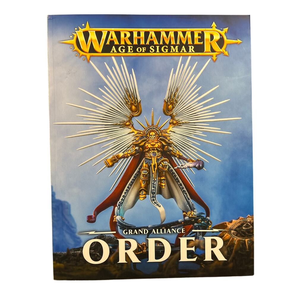 Warhammer 40,000 Grand Alliance Order Games Workshop Limited paperback 2016